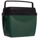 Caixa Térmica 26l Verde Com Preto Mor