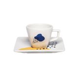 Jogo 6 Xícaras Pequenas Cafezinho 75ml Dessau Porcelana