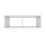 Mesa Lateral Sofa Apoio Canto Branco E-nichos Nd05bhcsl