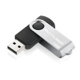 Pen Drive Twist 128gb Usb Leitura 10mb/s Preto Multilaser