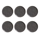 Conjunto De Pratos De Sobremesa Porto Brasil Bio Titanium Com 6 Peças