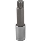 Soquete Multidentado Encaixe 1-2&#39;&#39; 16mm Longo Crv Vonder