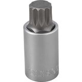 Soquete Multidentado Encaixe 1-2&#39;&#39; 16mm Curto Crv Vonder