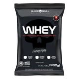 Whey Protein Refil (900g) - Black Skull Morango Sabor:neutro