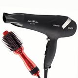 Escova Secadora Britânia Soft Bes12 Luz Infrared 1300w + Secador De Cabelos Britânia Sp3100 2000w