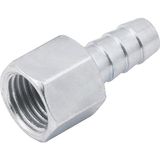 Espigão Fixo Fêmea Para Mangueira 5-16 Rosca 1-4 Npt Aço Z