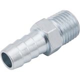 Espigão Fixo Macho Para Mangueira 3-8 Rosca 1-4 Npt Aço Zi
