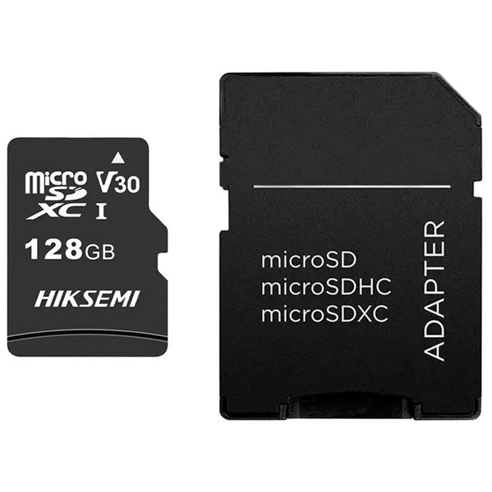 Cartao De Memoria Neo 128gb Microsdcx+adaptador Hs-tf-c1 Hiksemi