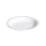 Prato Elegance Fundo Redondo 22cm Branco Em Polipropileno Linha Tropical Vem