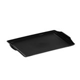 Bandeja Square Retangular 23x35 Preta Em Policarbonato Linha Profissional Cook Vem