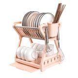 Escorredor Pratos Louça Cozinha Plástico P/secar Eficiente