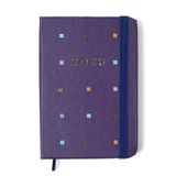 Agenda Planner 2025 Bossa Nova Semanal 9x13cm Pontos Azul Cicero