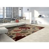 Tapete 250x350cm De Luxe Tapetes São Carlos Floral