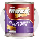Tinta Acrílica Premium Parede Exterior Interior 3,6l Gelo