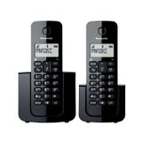 Telefone Sem Fio Panasonic Com Ramal E Identificador Preto