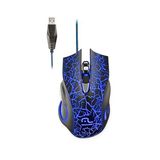 Mouse Gamer Multilaser C- Seis Botoes Azul  3200 Dpi