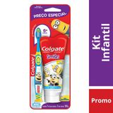 Pack Smiles Escova De Dente E Creme Dental Infantil Colgate Smiles 100g