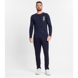 Calça Masculina Em Moletom Diametro Azul P