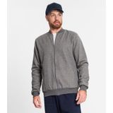Jaqueta Masculina Em Moletom Diametro Cinza G