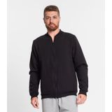 Jaqueta Plus Size Masculina Em Moletom Diametro Preto M