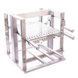 Churrasqueira Elevatória Fast Gourmet Com 3 Espetos E Grelha Parrilha Eg03