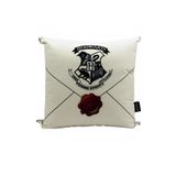 Almofada Fibra Veludo Carta Hogwarts 40 X 40 Cm