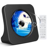 Cd Player Qoosea Bluetooth 5.0 Alto-falante Hifi Duplo - Preto