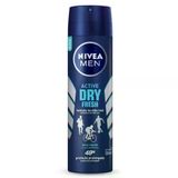 Desodorante Men Active Dry Fresh Aerosol Nivea 150ml