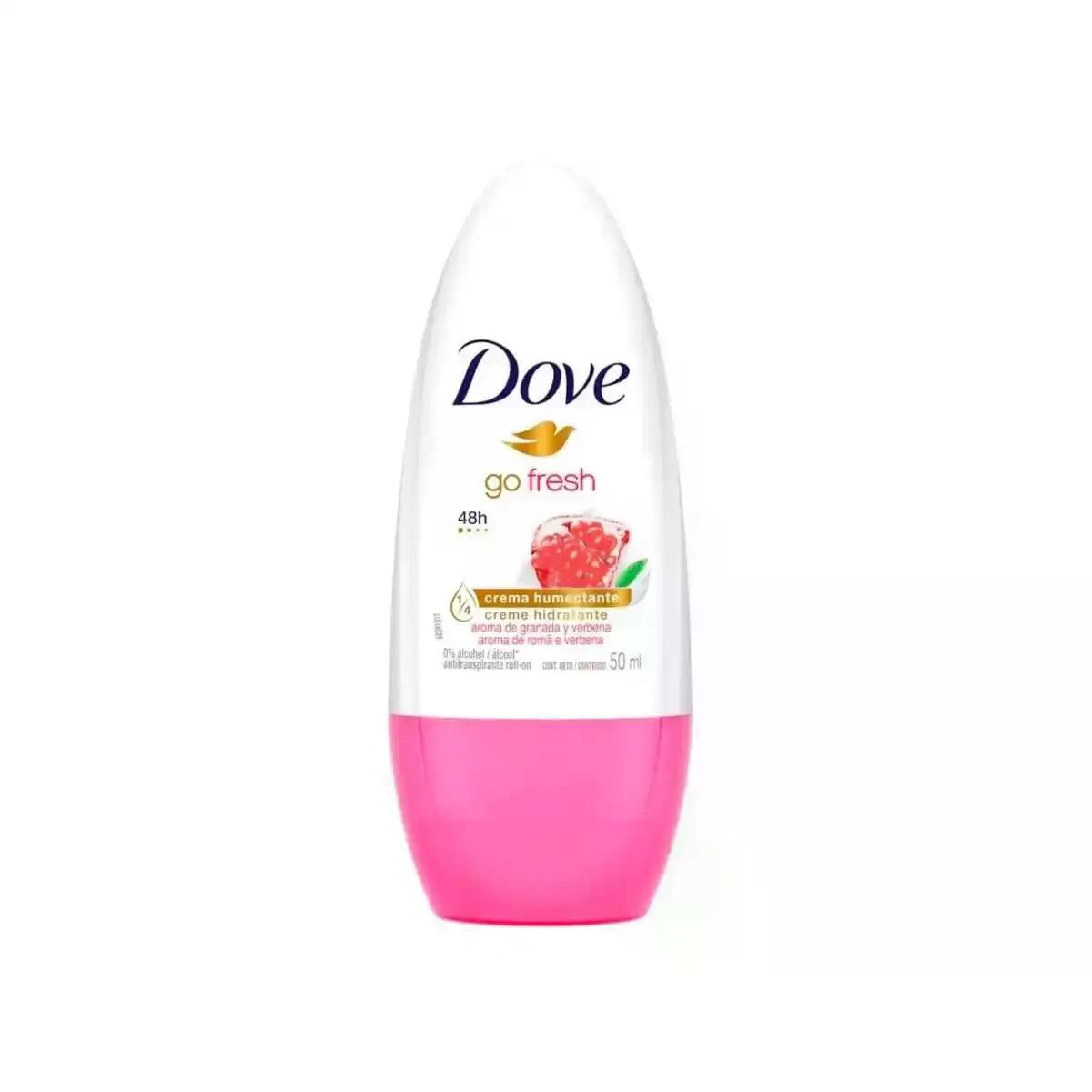 Desodorante Roll-on Antitranspirante Romã Dove 50ml