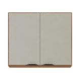 Armário Aéreo 2 Portas 80cm Firenze Amendola Touch/nude Prime Tx - Demóbile