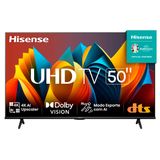 Hisense Smart TV UHD 4K 50 Polegadas 50A6K HDR10+ Dolby Vision Controle por Voz Compatível com Alexa