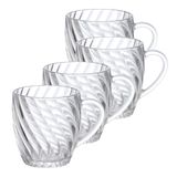 Xicara Elysee Conjunto Com 4 Peças 285ml Hauskraft