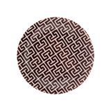 Prato Para Sobremesa De Porcelana Egypt 19,5cm Lyor