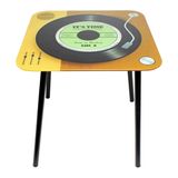 Mesa De Canto Quadrada Vintage For Good Coffee 40cm Verito