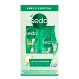 Kit Seda Cachos Definidos Shampoo 300ml + Condicionador 190ml