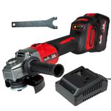 Esmerilhadeira Angular 5 Pol Com Bateria 18v E Carregador Bivolt Toyama-bivolt
