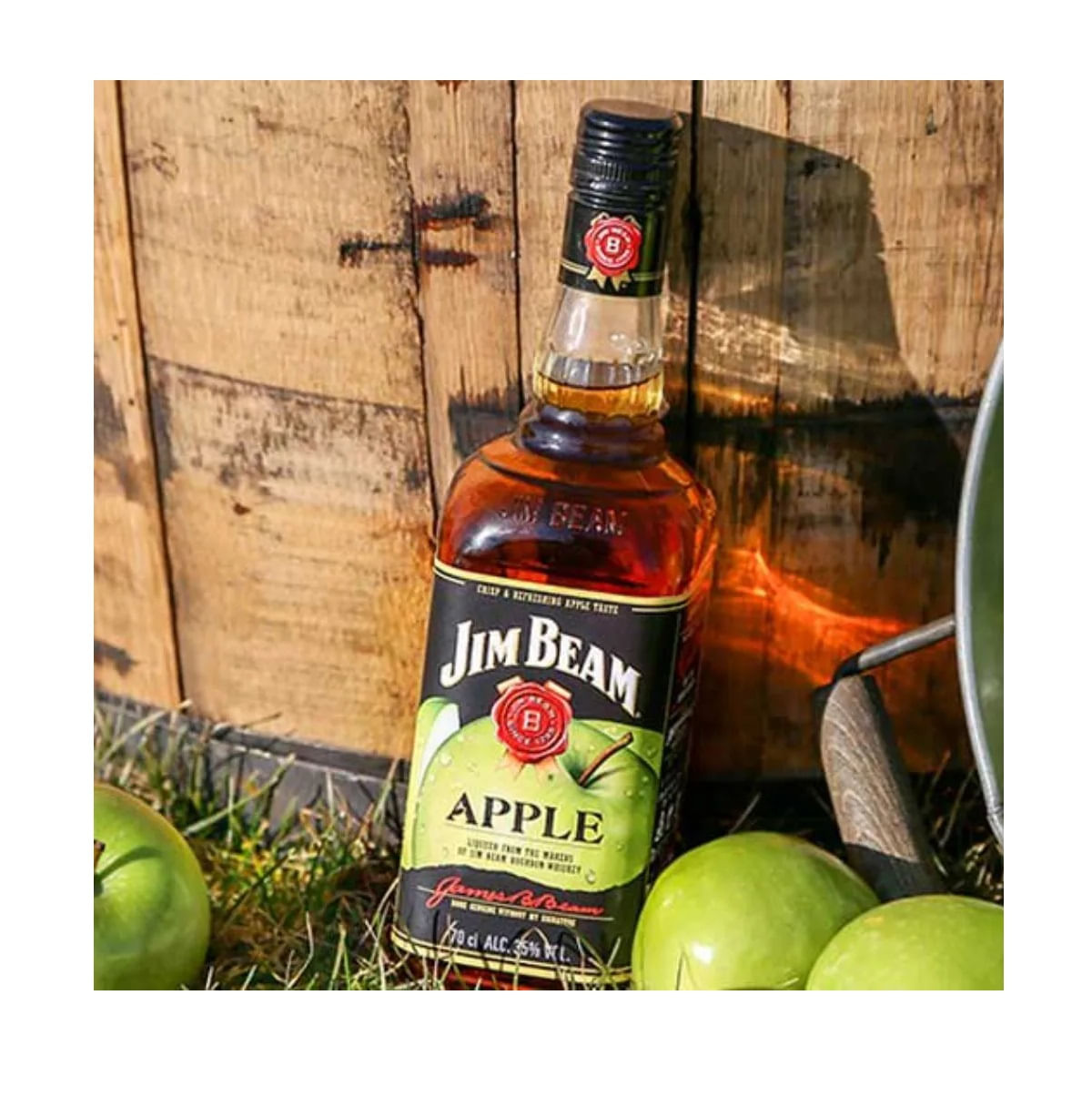 Whiskey Jim Beam Apple Bourbon 1000ml - Carrefour