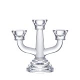 Candelabro De Vidro Para 3 Velas Allure 15x7x13cm - Wolff