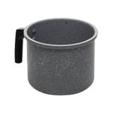 Leiteira De Indução Em Alumínio Com Revestimento Cinza 14cm
