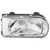 Farol Motorista Gol G2 95 A 99 H4 Máscara Metalizada Nino