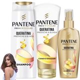 Kit Pantene Spray Queratina Miracles Condicionador Shampoo