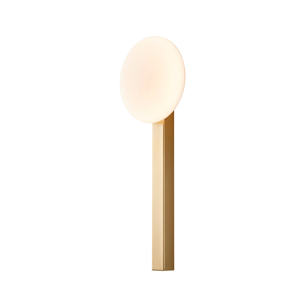 Arandela Nordecor Lolli 5w Led Bivolt Ouro Champagne 2926