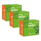 Chá Verde Com 10 Saquinhos - Leão - Kit 3