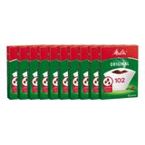 Coador De Café De Papel Filtro Melitta N102 Kit 10