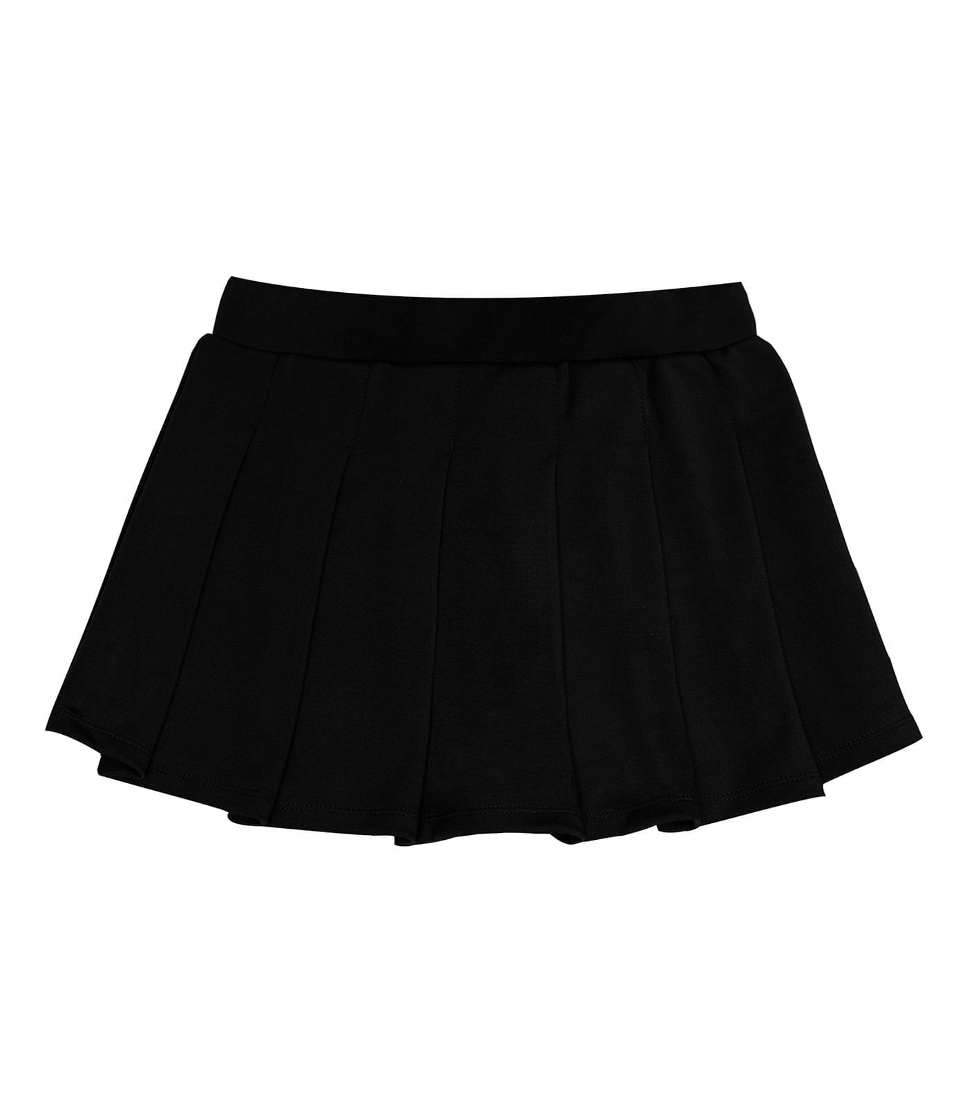 Shorts Saia Juvenil Em Ponto Roma Minty Preto 14