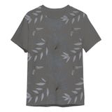 Camiseta Masculina Estampada Meia Malha Rovitex Cinza M