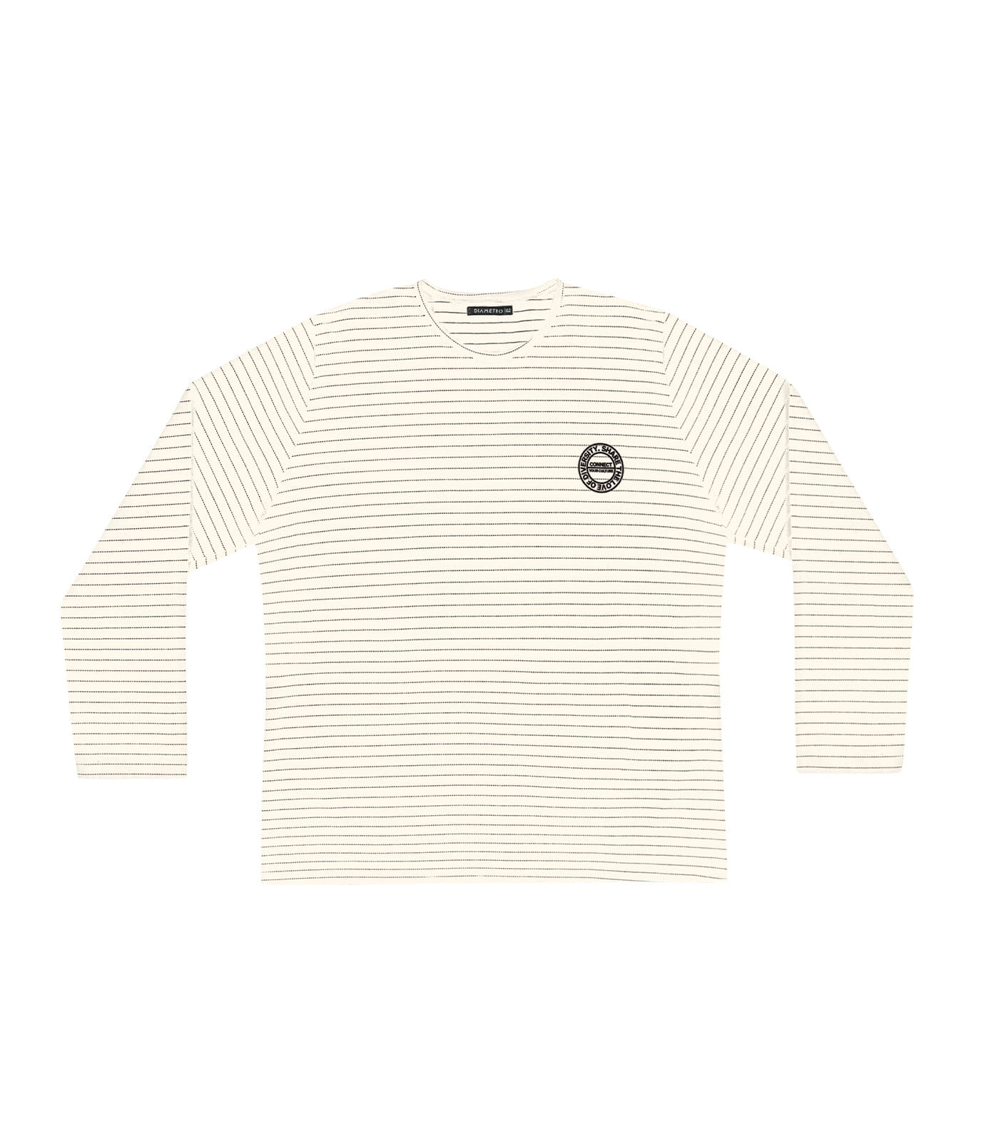 Camiseta Manga Longa Plus Size Em Cotton Diametro Verde Plus G3