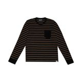 Camiseta  Manga Longa Juvenil Em Suedine Minty Preto 14