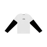 Camiseta Manga Longa Juvenil Em Meia Malha Minty Branco 16