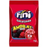 Bala Fini Gelatina Amora 15g - Embalagem Com 12 Unidades